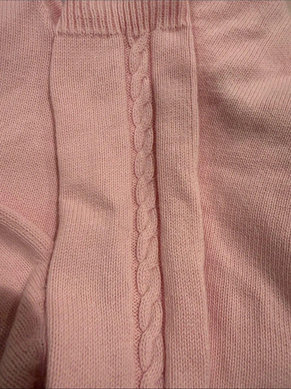 Nellapima Pink Knit Baby One-Piece Romper